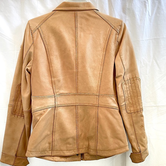 Eddie Bauer | 100% Lamb Leather Moto Jacket | Women | Size: Small - Picture 6 of 15